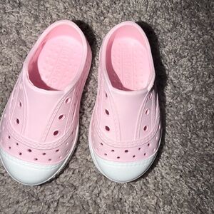 Little me Kids Pink and White Water Shoes BRAND NEW
